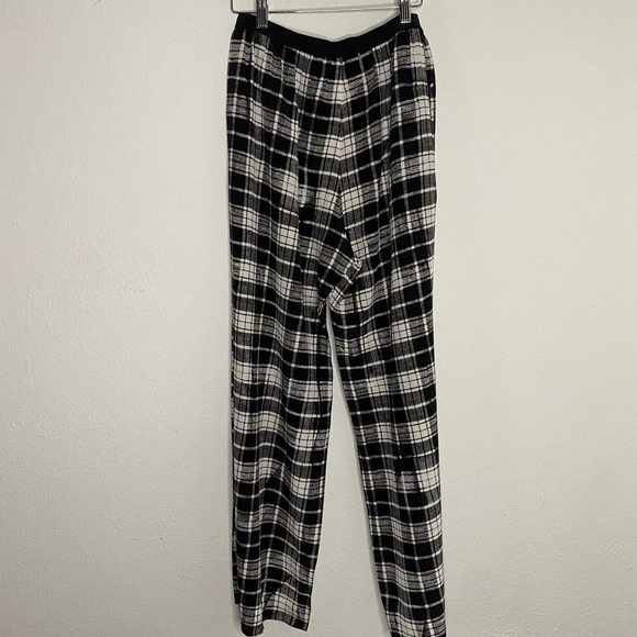 Marc Jacobs Silk Plaid Chiffon Wide Leg Pants Medium - Picture 8 of 8